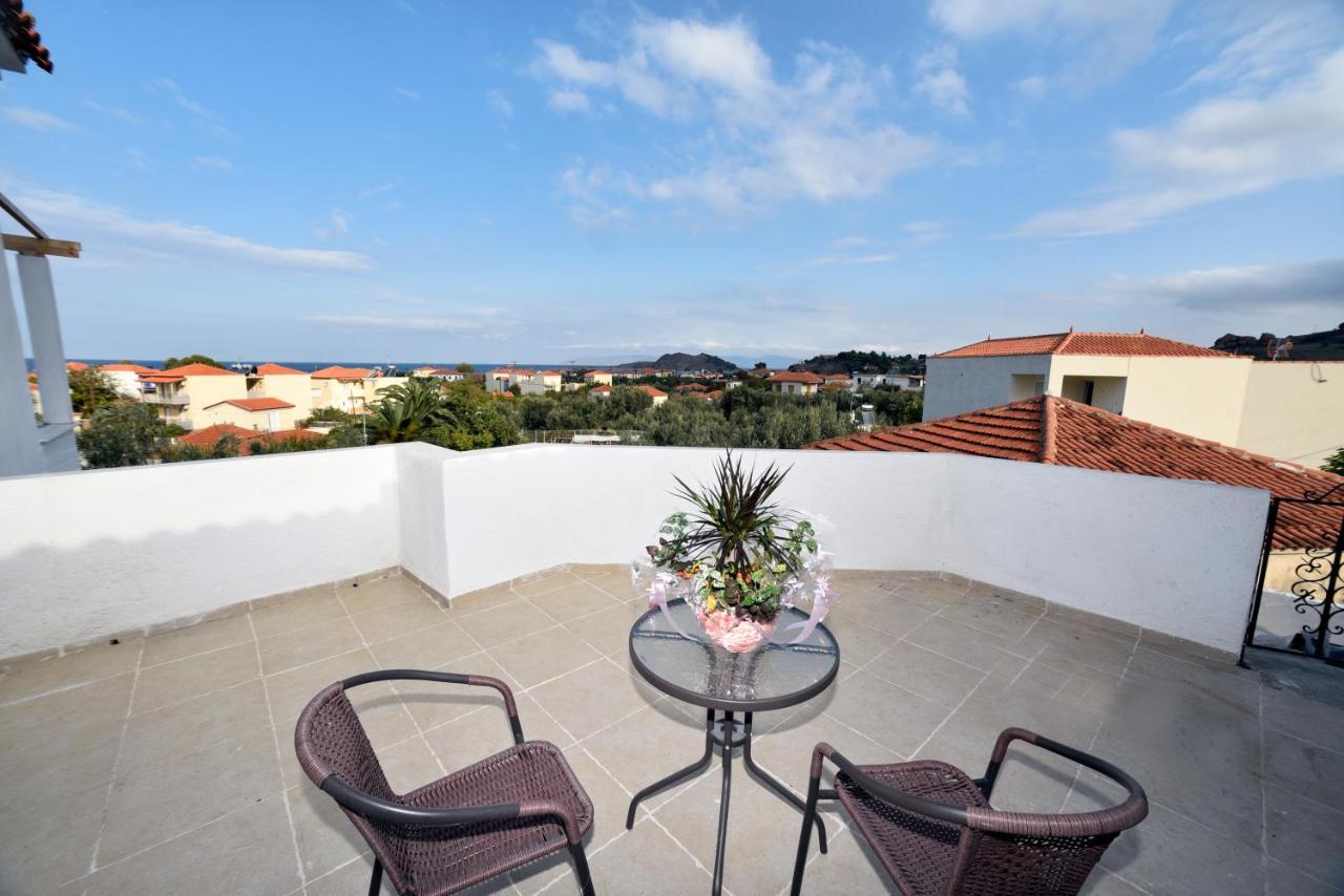 Chalkiotis Hotel Anaxos Bagian luar foto
